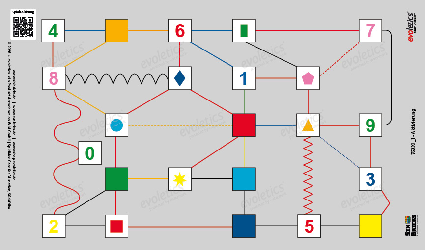 SixBricks ActivityBoard Grundmatte